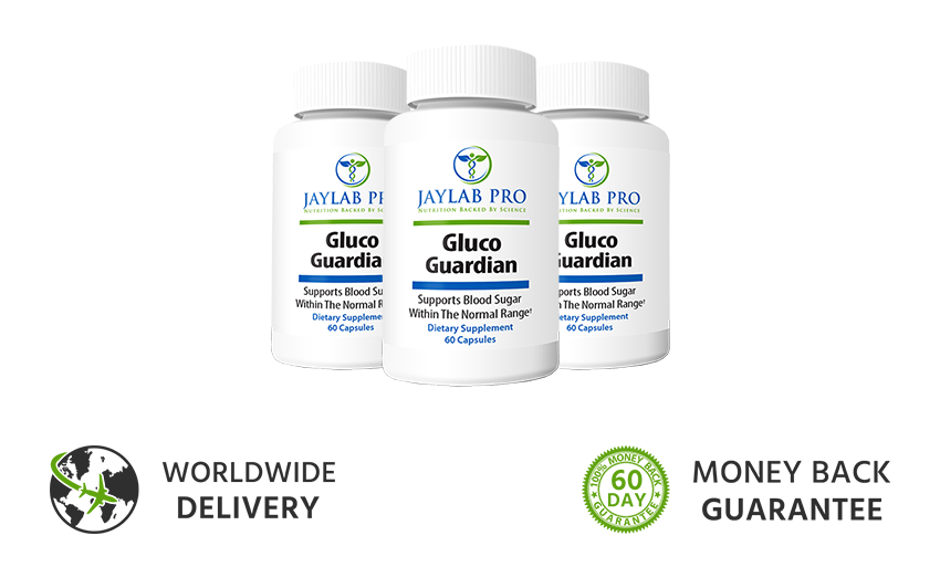 3 Bottles of GlucoGuardian