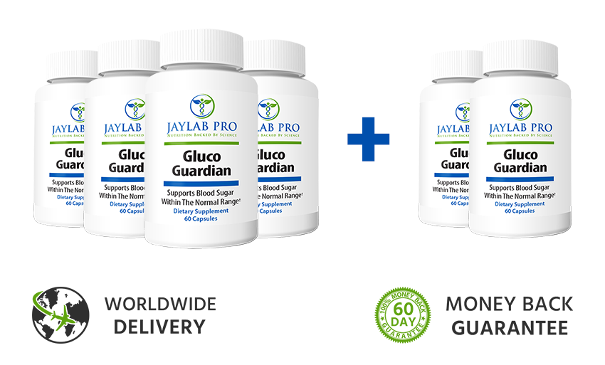 6 Bottles of GlucoGuardian